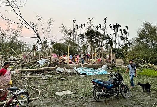 On Cam | 'Mini Tornado' Hits Bengal's Jalpaiguri Killing 5, Injuring 100; PM Reacts, CM Meets Families