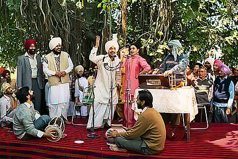 Screengrab from the 2024 biopic Amar Singh Chamkila