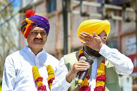 Bhagwant Mann in Gujarat