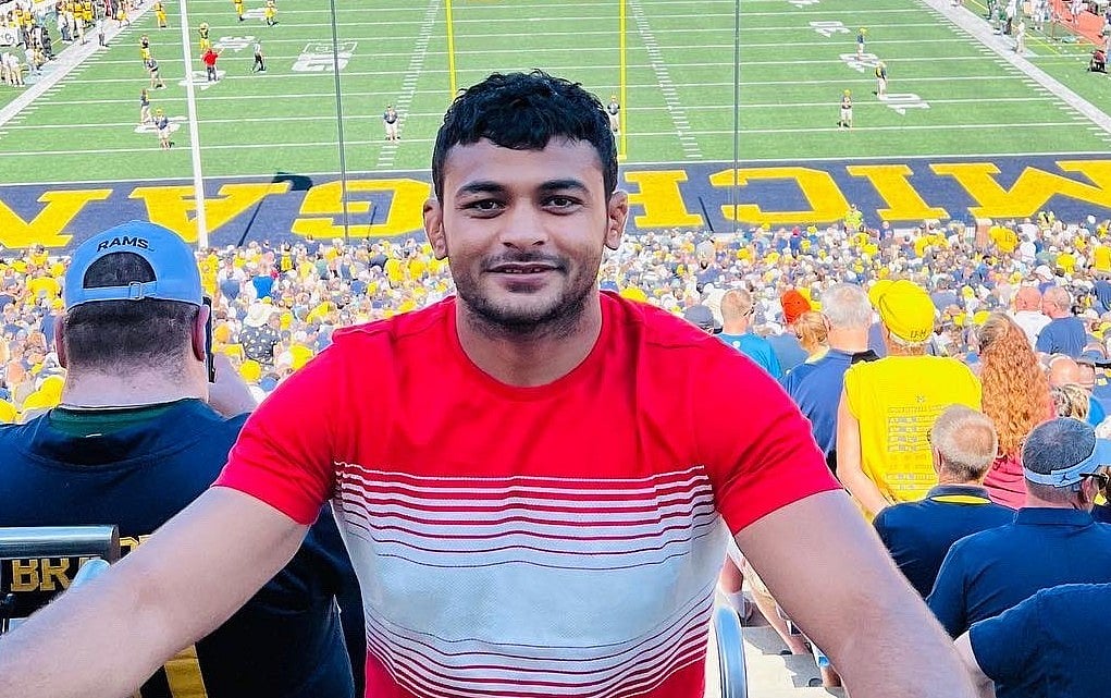 Photo: X/ @deepakpunia86 : File image: Deepak Punia