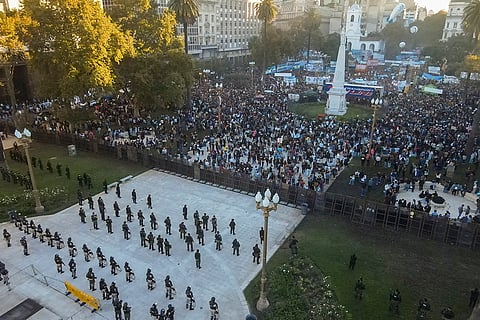 Protest In Argentina
