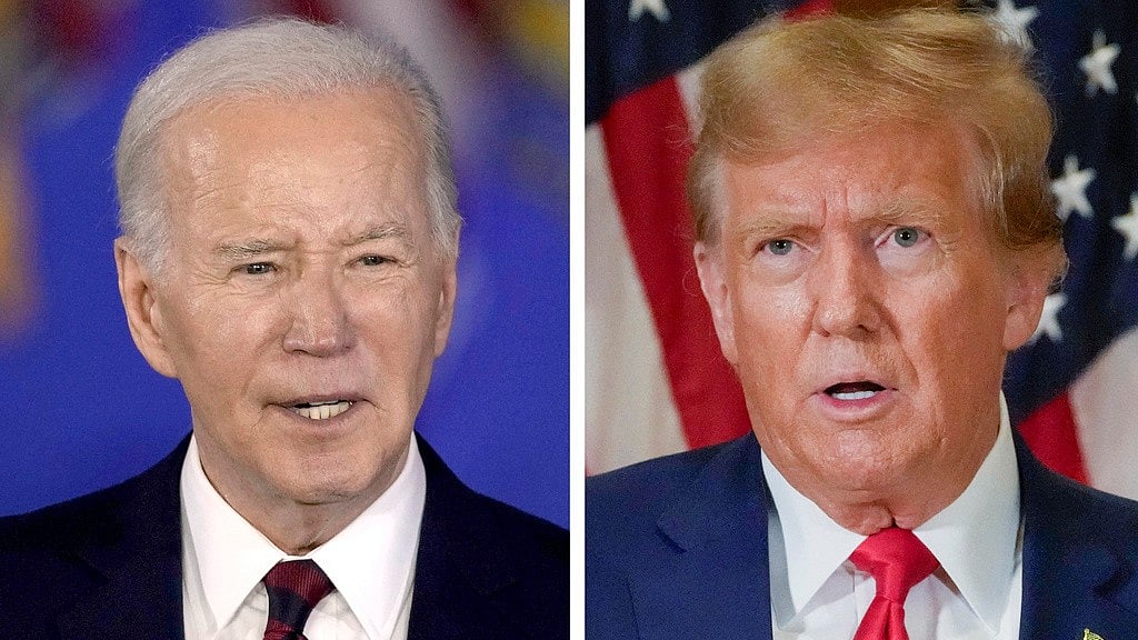 President Joe Biden and Donald Trump