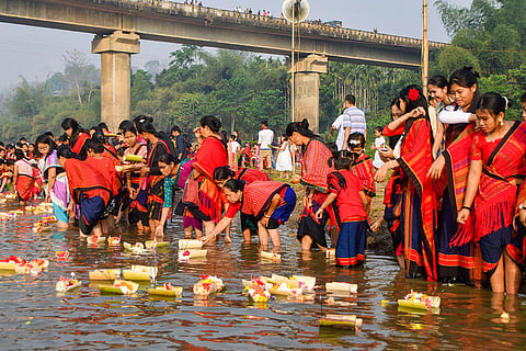Biju festival in Tripura