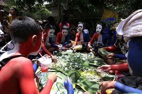 Ngerebeg Parade in Bali