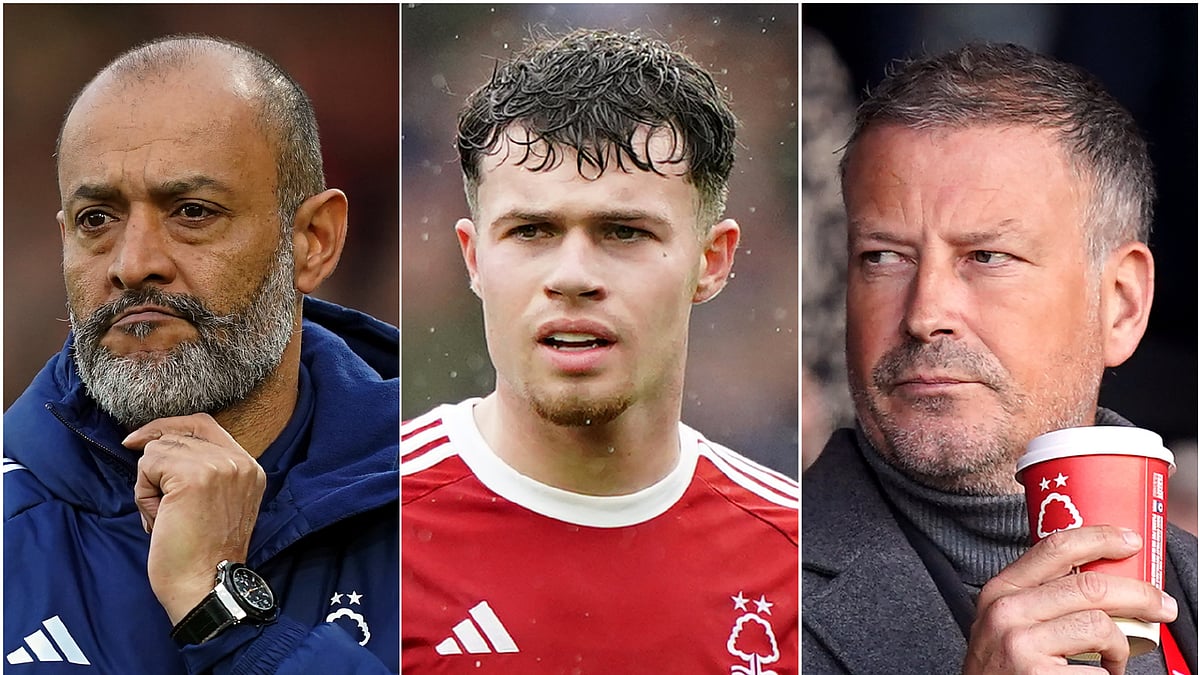 Composite of Nuno Espirito Santo, Neco Williams and Mark Clattenburg. - null