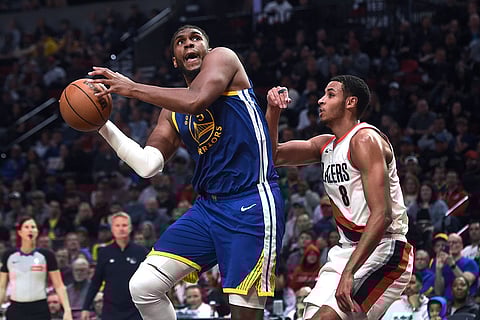 NBA: Golden State Warriors vs Portland Trail Blazers