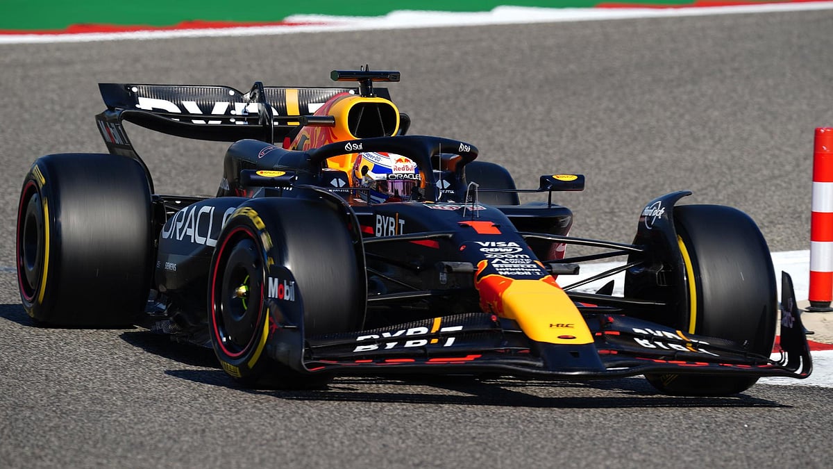 David Davies/PA : Red Bull’s Max Verstappen set the pace in Japan. 