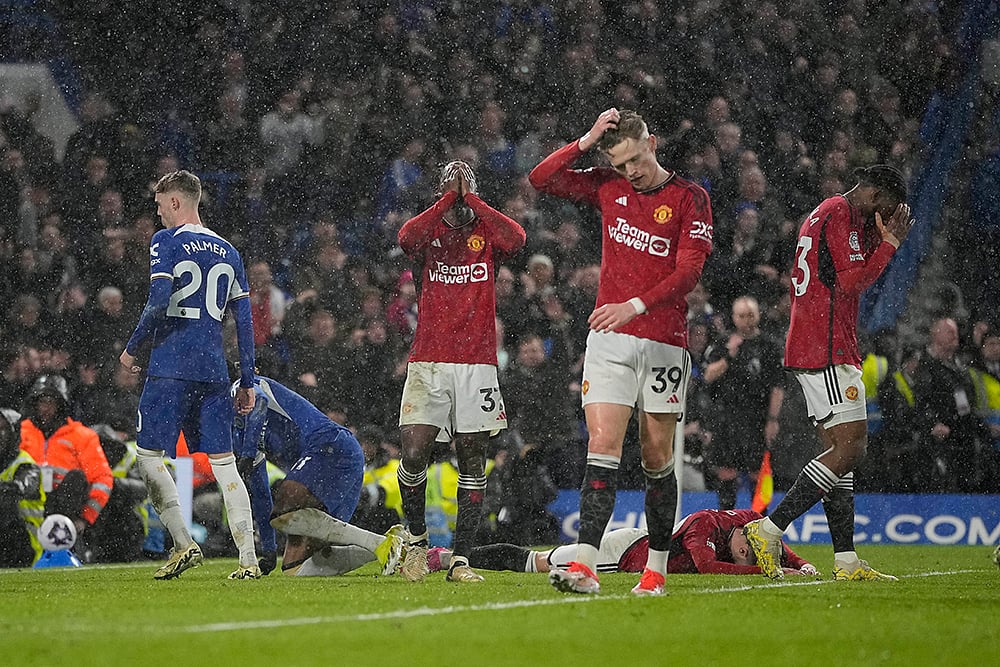 | Photo: AP/Kin Cheung : English Premier League: Chelsea vs Manchester United