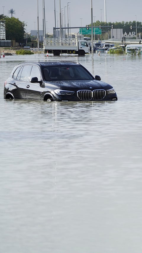 Rare Floods Bring Dubai To Standstill