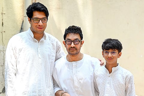 Eid-ul-Fitr: Aamir Khan with sons