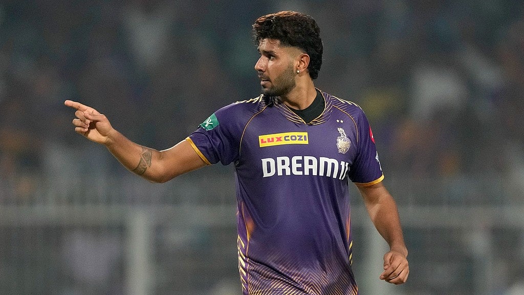 Kolkata Knight Riders seamer Harshit Rana - AP