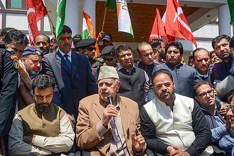 Cong-JKNC press conference