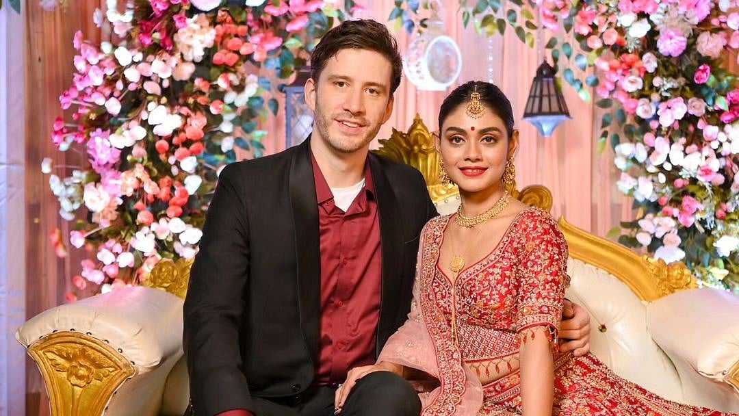 Instagram : Sreejita De and Michael Blohm-Pape