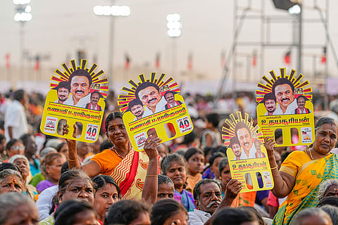 DMK-Cong rally