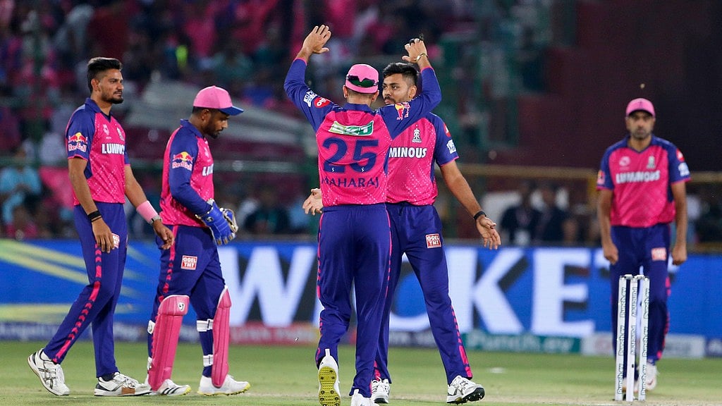RR lose to GT, IPL 2024 match 24, AP photo