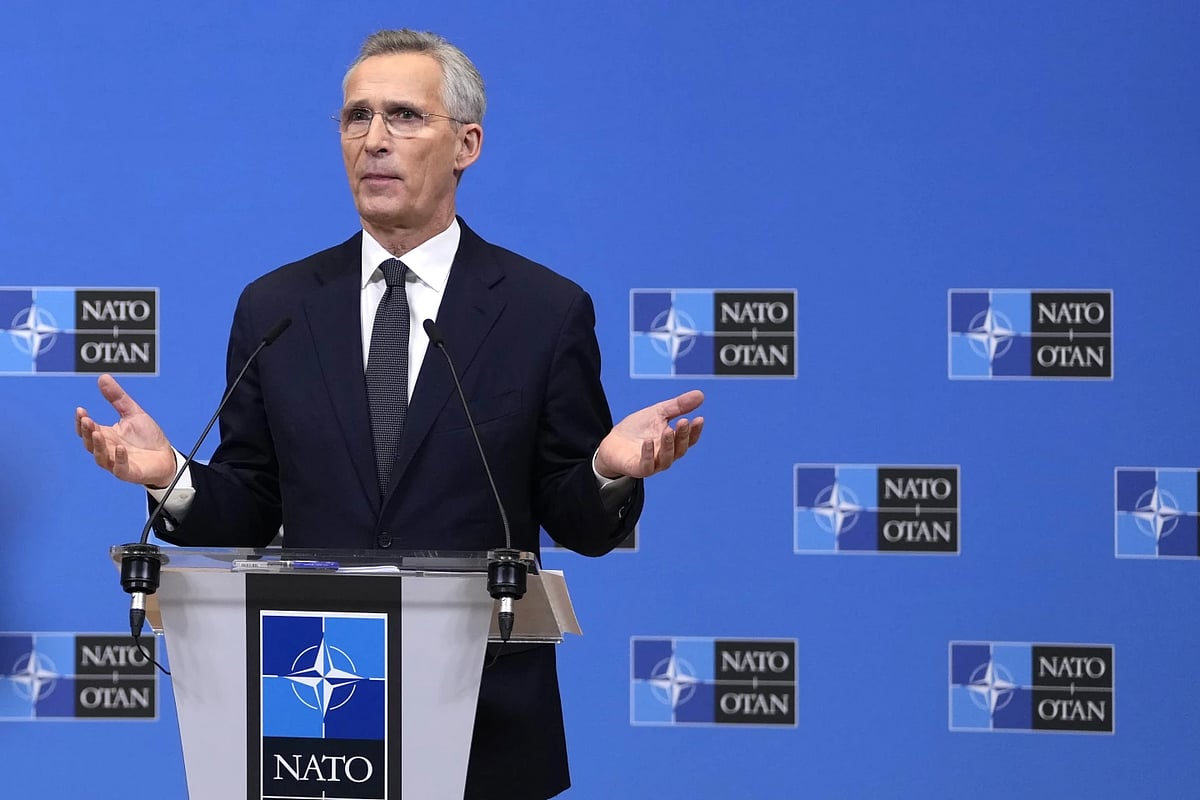 AP : NATO Secretary-General Jens Stoltenberg |