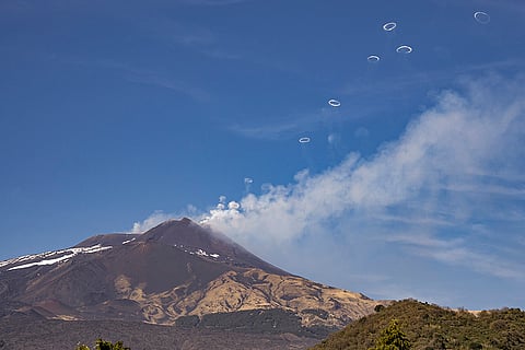 Italy Etna Volcano