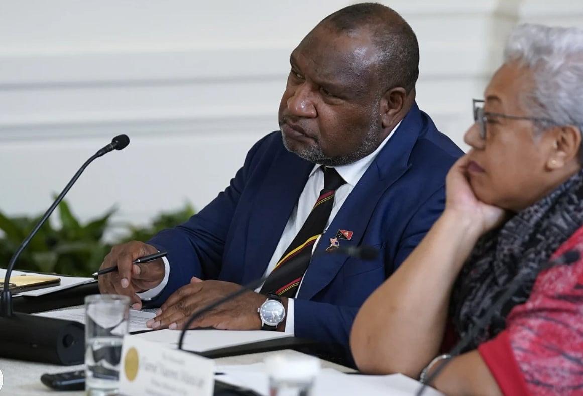 AP : Papua New Guinea's Prime Minister James Marape