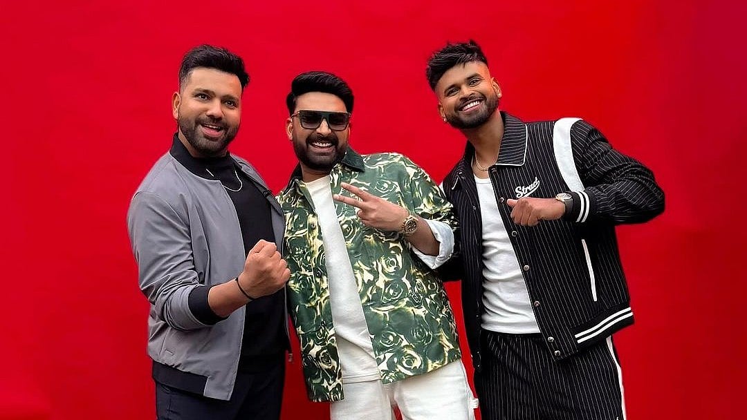 Instagram : Kapil Sharma with Rohit Sharma and Shreyas Iyer