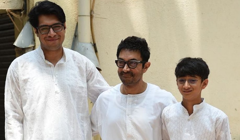 Instagram : Aamir Khan with his sons