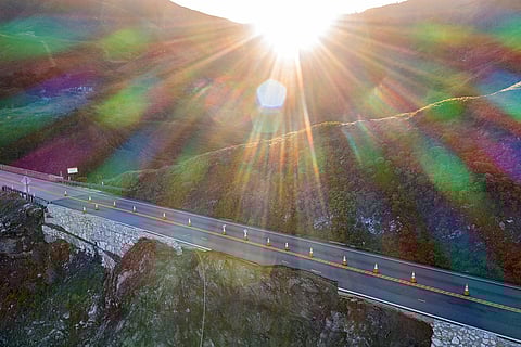 California Highway Collapse