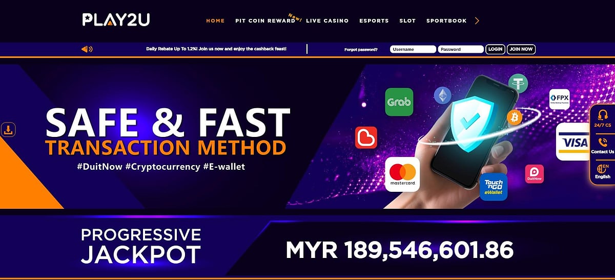10 Trusted Ewallet Casino Malaysia