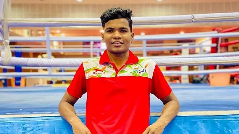Boxer Vishvanath Suresh - Instagram/@boxervishva_