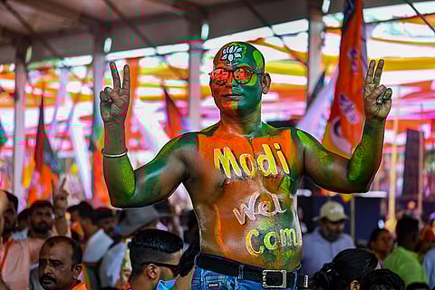 LS polls: PM Modi campaigns in Tripura