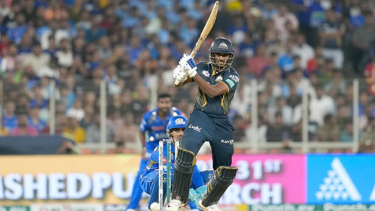 IPL/BCCI : Sai Sudharsan is slowly climbing up the orange cap leaderboard with 226 runs till now in the tournament 