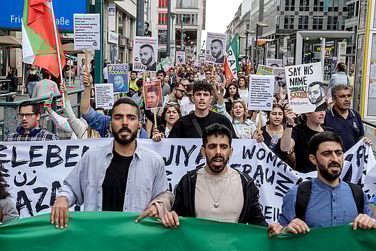 Death Sentence To Popular Female Rapper In Iran Sparks Protest In Germany | In Pics