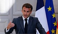 | Photo: AP : Emmanuel Macron also emphasized the need for a comprehensive diplomatic settlement covering multiple flashpoints, including Lebanon, while respecting sovereignty and territorial integrity. 