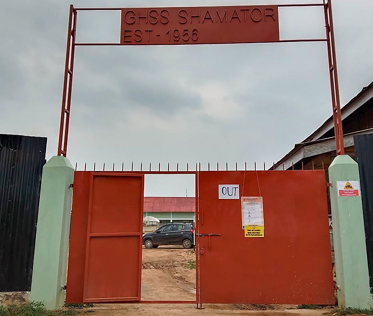 Empty polling station in Nagaland - PTI
