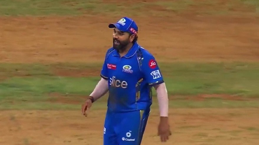 Mumbai Indians' Rohit Sharma. - X/mufaddal_vohra