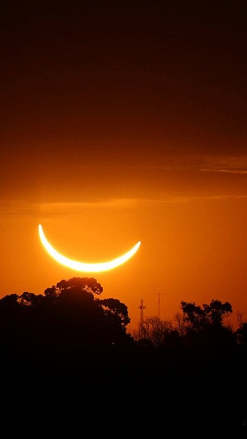 Solar Eclipse Across US