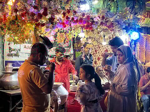 People enjoying Sheer Chai