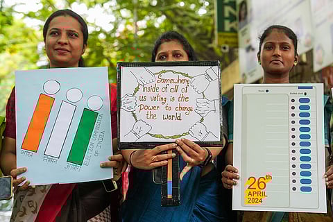 Voter awareness campaign in Bengaluru