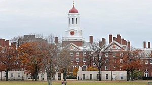AP : Harvard University campus in Cambridge.