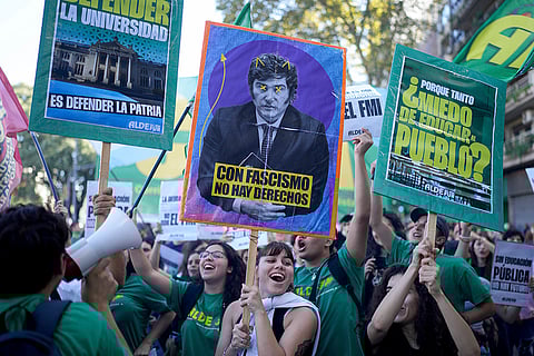 Protest In Argentina
