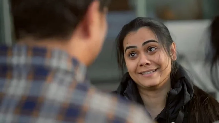 A scene from BJP's '...war rukwa di papa' ad - null