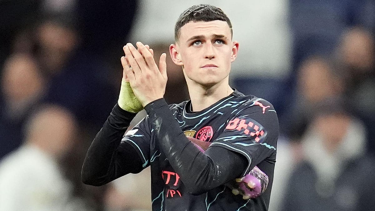 Phil Foden scored in Madrid.  - Nick Potts/PA