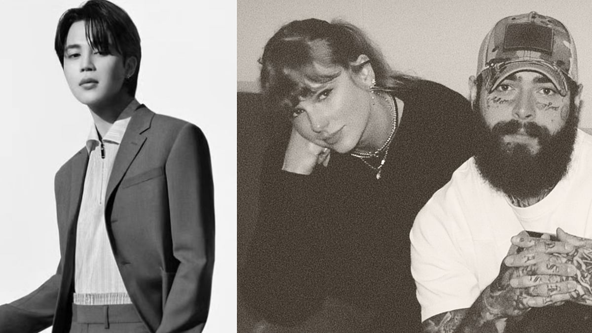 Instagram : Jimin, Taylor Swift, Post Malone