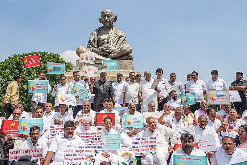Congress protest over delay in drought relief funds release