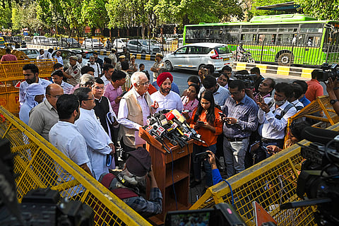 Congress delegation meets ECI