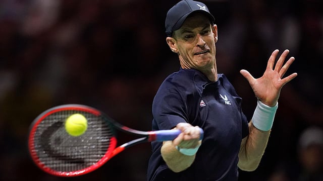 Andy Murray Returns To Practice Court As He Continues Ankle Injury Recovery