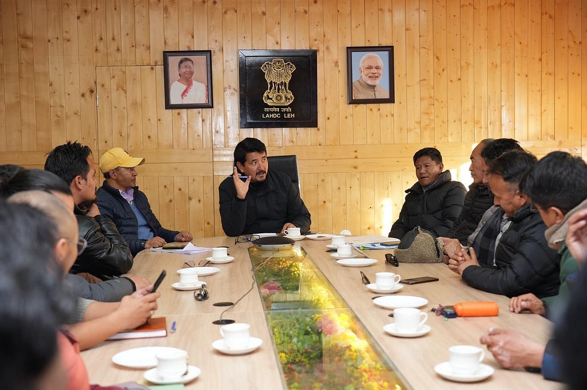 X/@LAHDC_LEH : BJP Drops Ladakh MP Namgyal, Names Local Council Chief Tashi Gyalson As Candidate