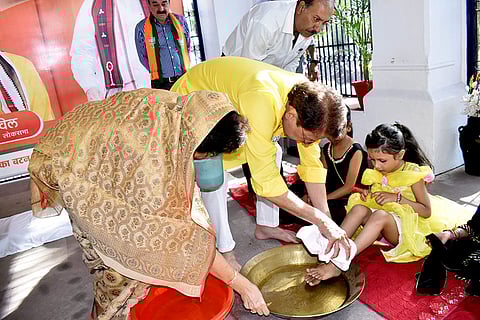 Ram Navami: Kanya Puja in Meerut