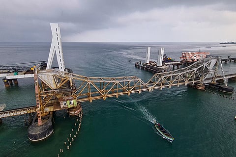 Pamban bridge
