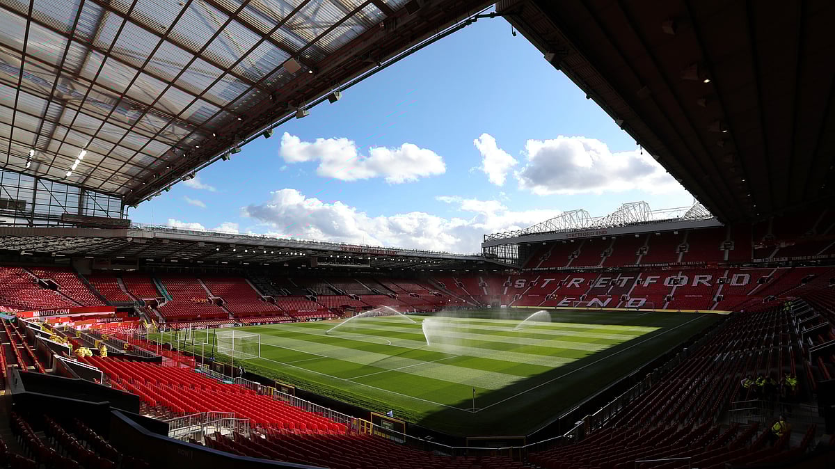 A man was arrested for alleged tragedy chanting during Manchester United's home game in English Premier League. - AP