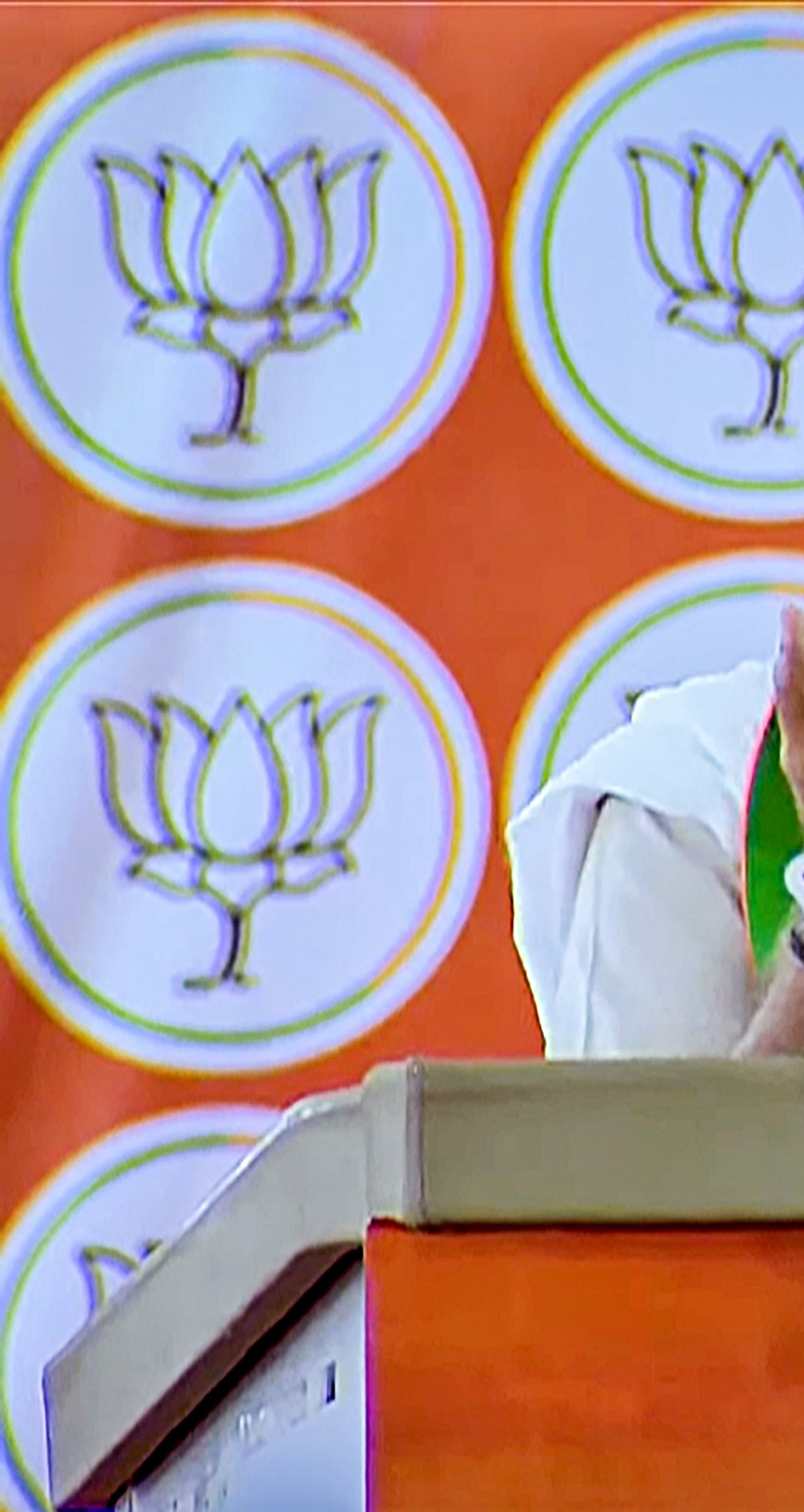 PTI : Prime Minister Narendra Modi at a rally in Maharashtra's Chandrapur |