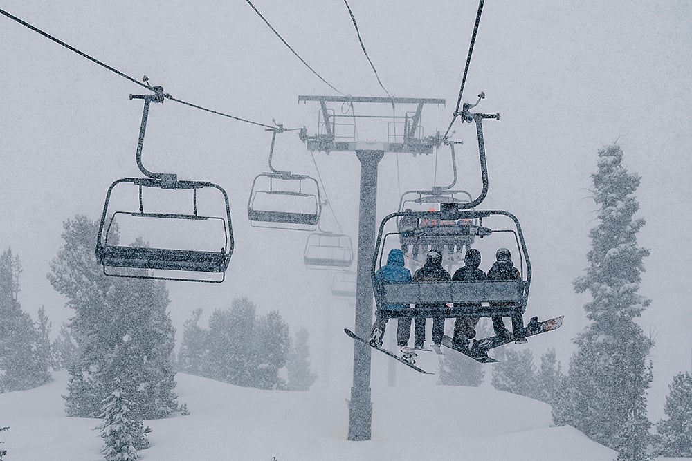 California Storms - | Photo: Cody Mathison/Mammoth Mountain via AP